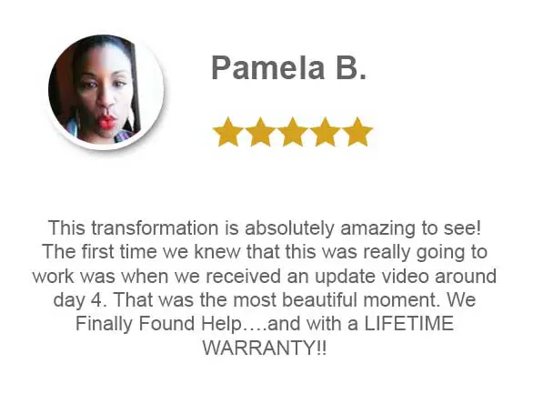 This transformation is absolutely amazing to see! We finally found help and with a lifetime warranty